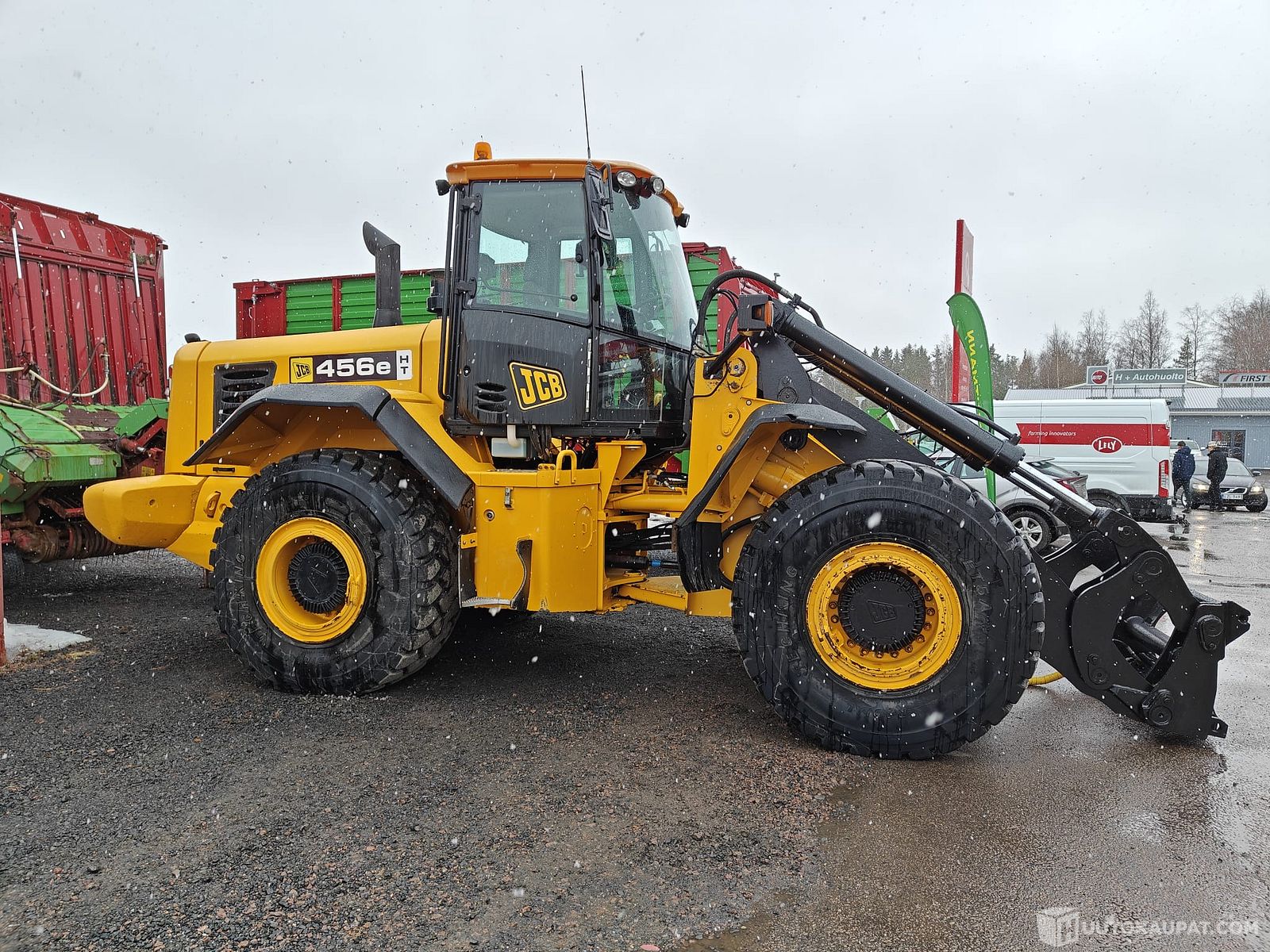 Jcb 456 HT pyöräkuormaaja, Nivala | Huutokaupat.com