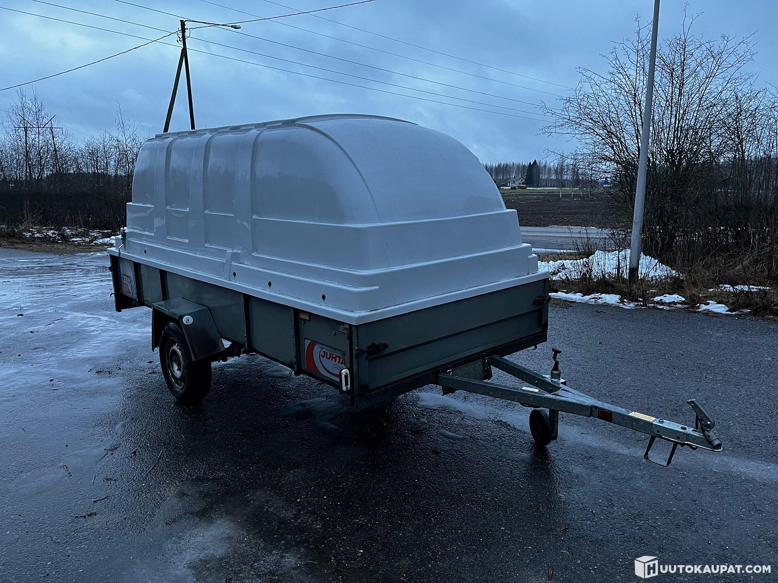 Juhta 750 KKL 1 m with tarpaulin, Liperi | Huutokaupat.com