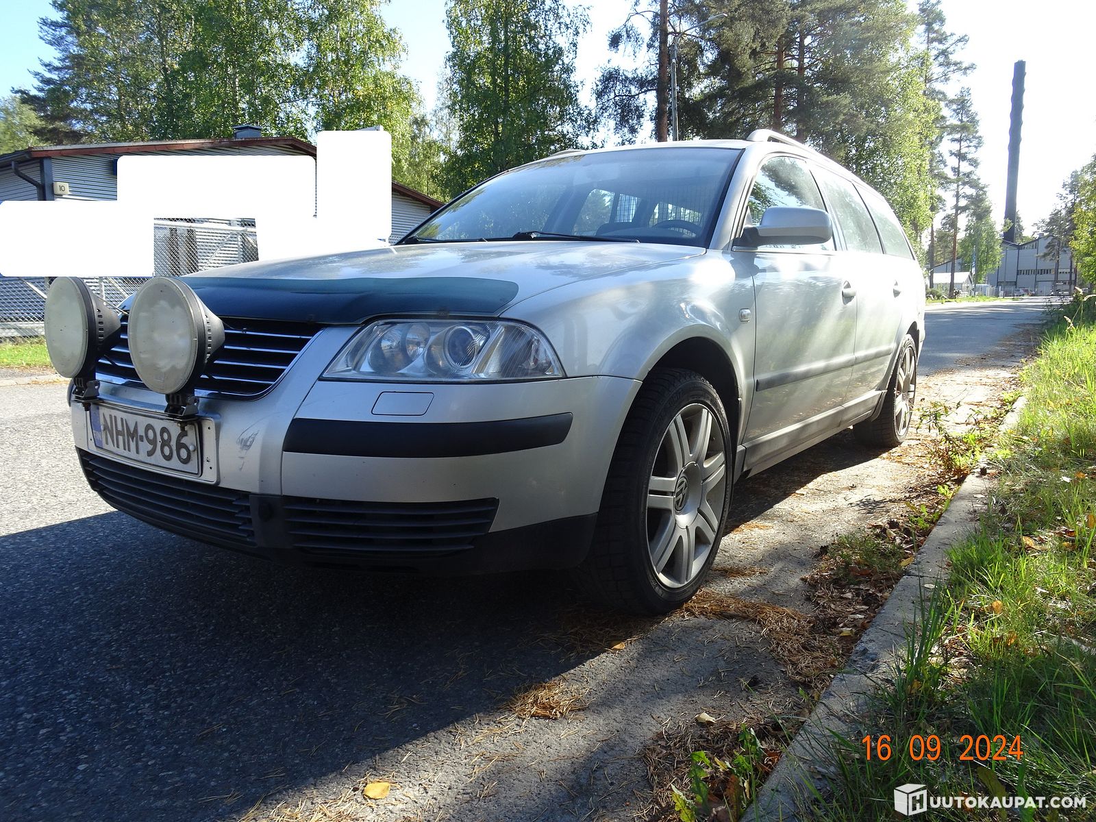 Paketbil Volkswagen Passat TDI 4Motion pakettiauto, vm 2001 / Utmätt paketbil ...